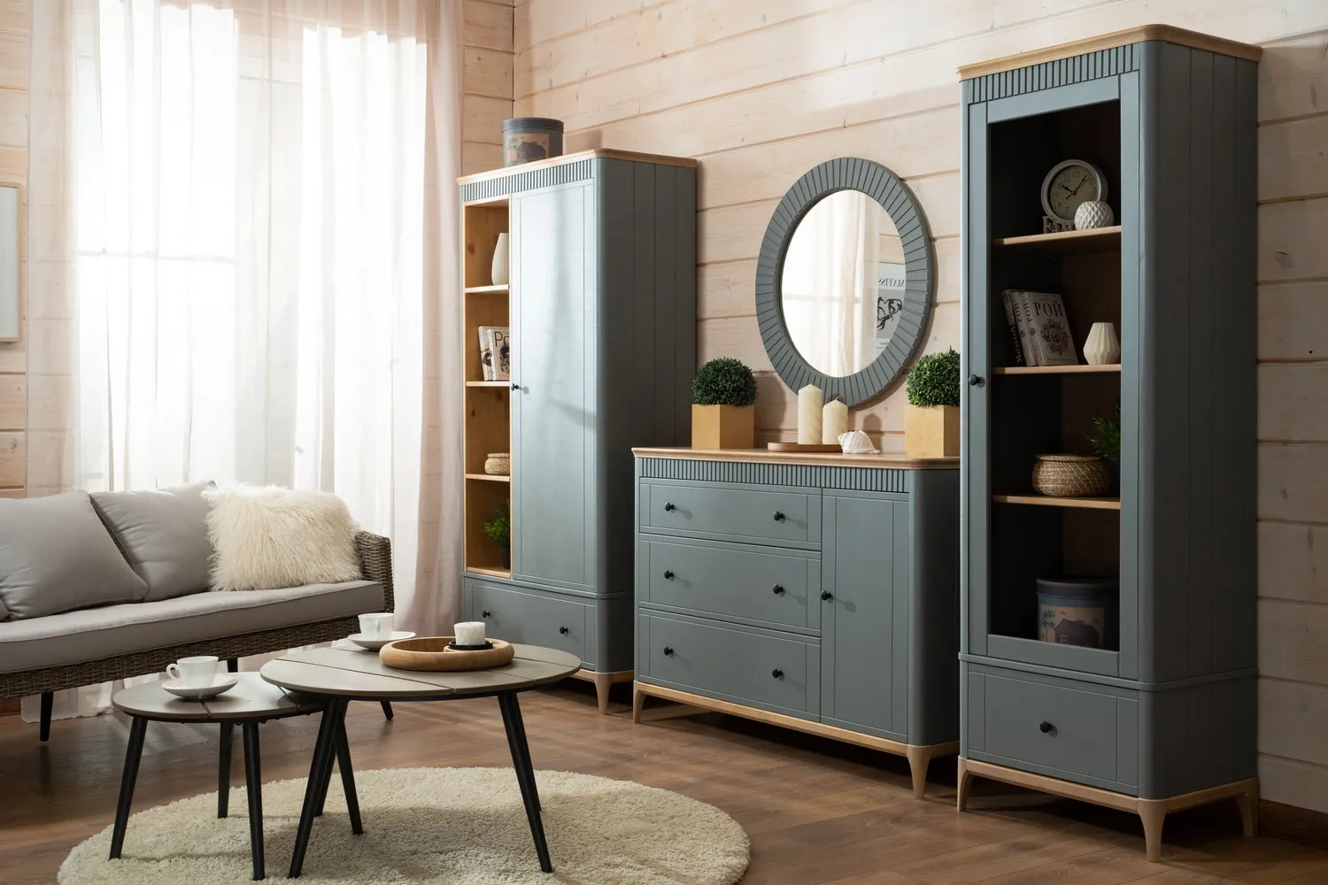   Комод массив сосны Грета №2-140  