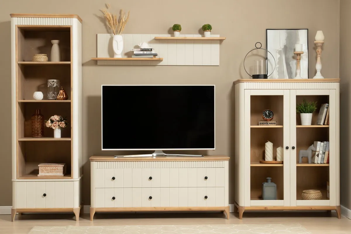 Тумба ТВ массив сосны Грета №4-140